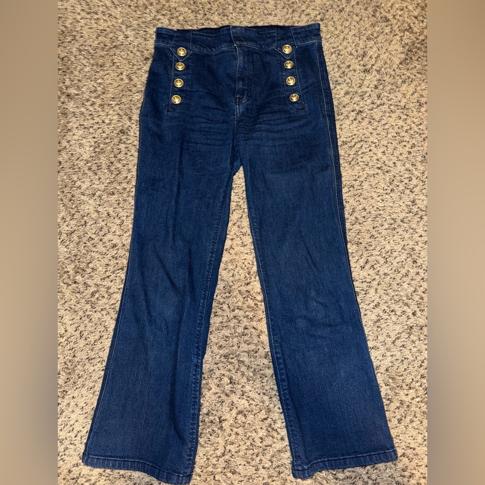 Derek Lam 10 Crosby Robertson High-Rise Jeans